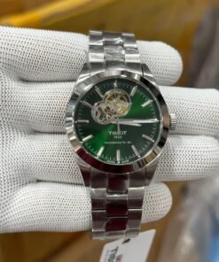 Tissot Powermatic 80 Open Heart Green