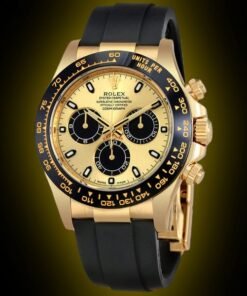 ROLEX OYSTER PERPETUAL DAYTONA GOLD BLACK COSMOGRAPH