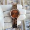 CALVIN KLEIN TWISTED BAZEL COPPER WHITE AND PINK FOR WOMEN