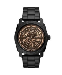 FOSSIL ANALOG MULTI COLOR DIAL MEN'S WATCH ME-3252 STAINLESS STEEL , BLACK STRAP