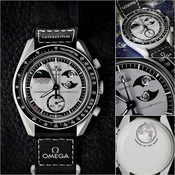 Omega x Swatch Speedmaster MoonSwatch Mission to the Earth phase – New Moon Snoopy Edition - Image 8