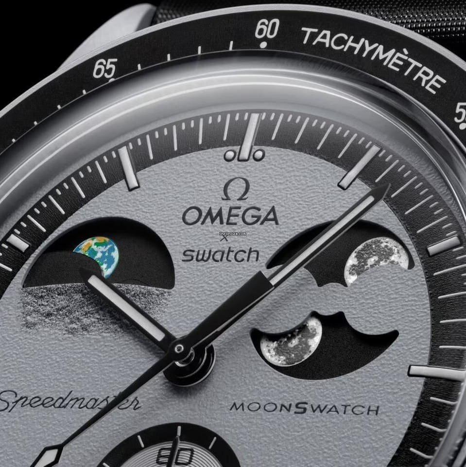 Omega x Swatch Speedmaster MoonSwatch Mission to the Earth phase – New Moon Snoopy Edition - Image 6