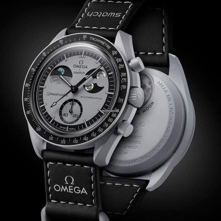 Omega x Swatch Speedmaster MoonSwatch Mission to the Earth phase – New Moon Snoopy Edition - Image 3