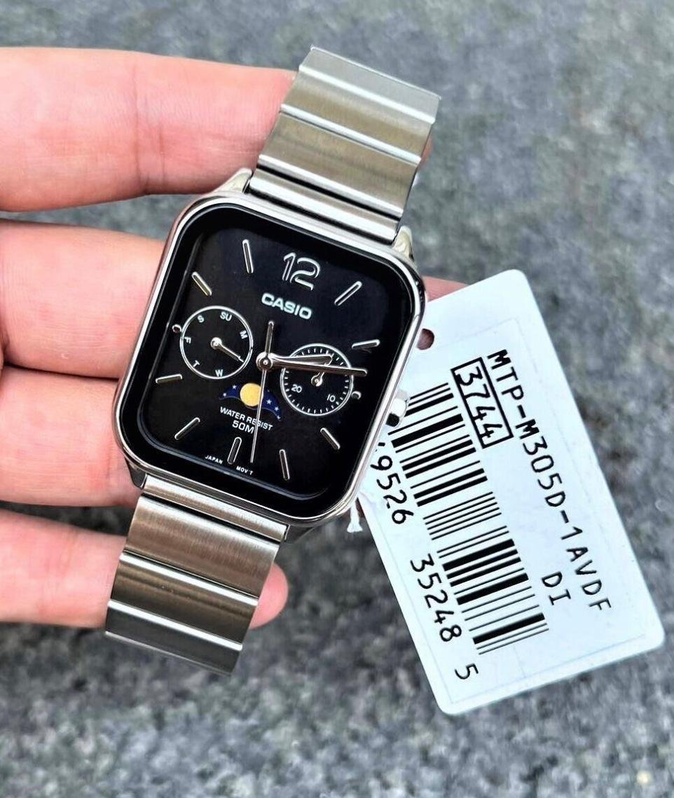 ICONIC CASIO MTP-M305D MOON PHASE SPECIAL EDITION FOR MEN