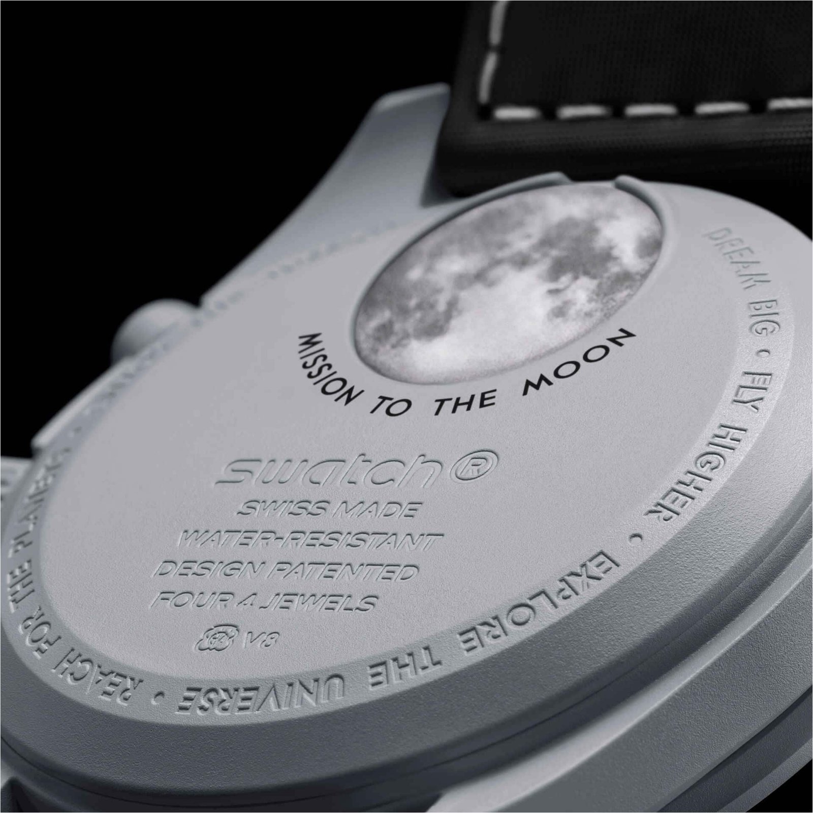 Omega x Swatch Speedmaster MoonSwatch Mission to the Earth phase – New Moon Snoopy Edition - Image 11